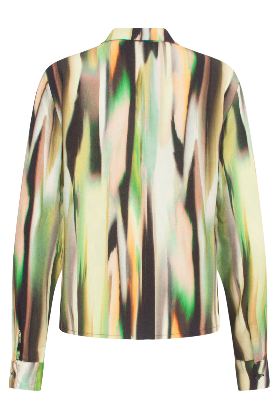 24640 Blouse Met Abstracte Print