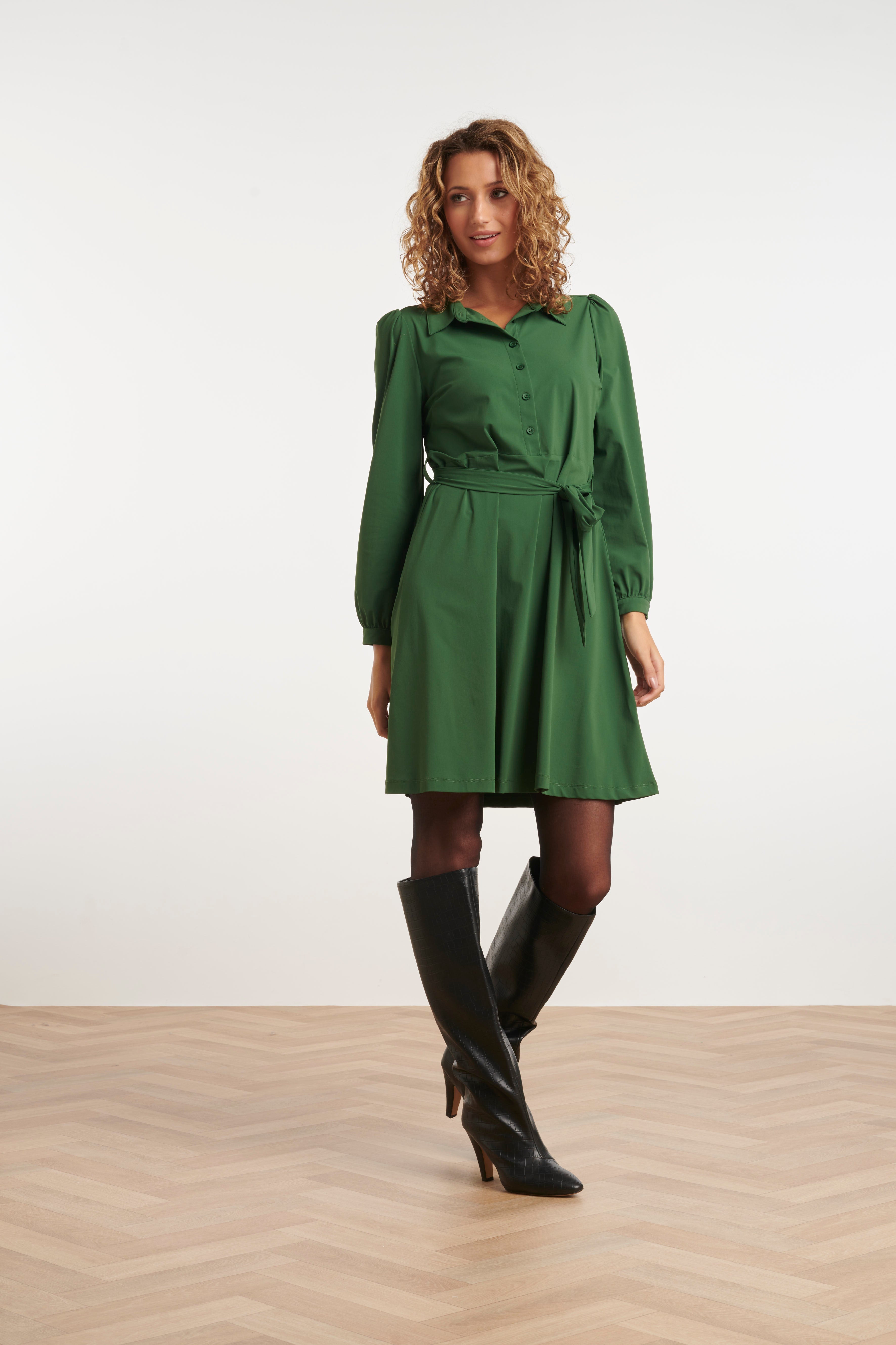 24714 
Army Groene Travel Kwaliteit Jurk