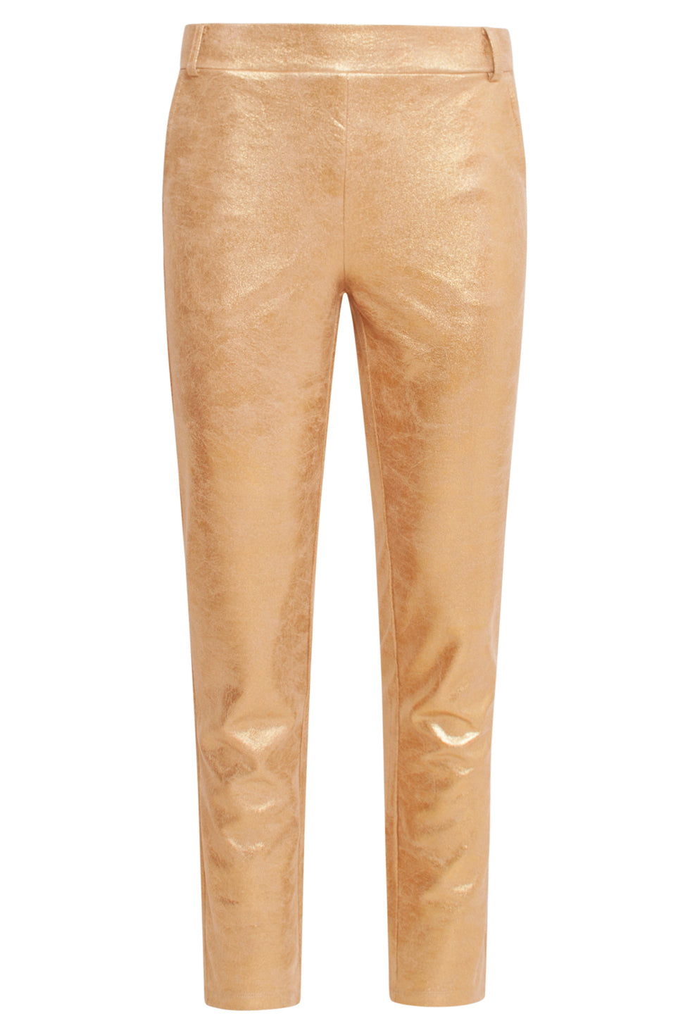 24734 Goud Suedine Broek