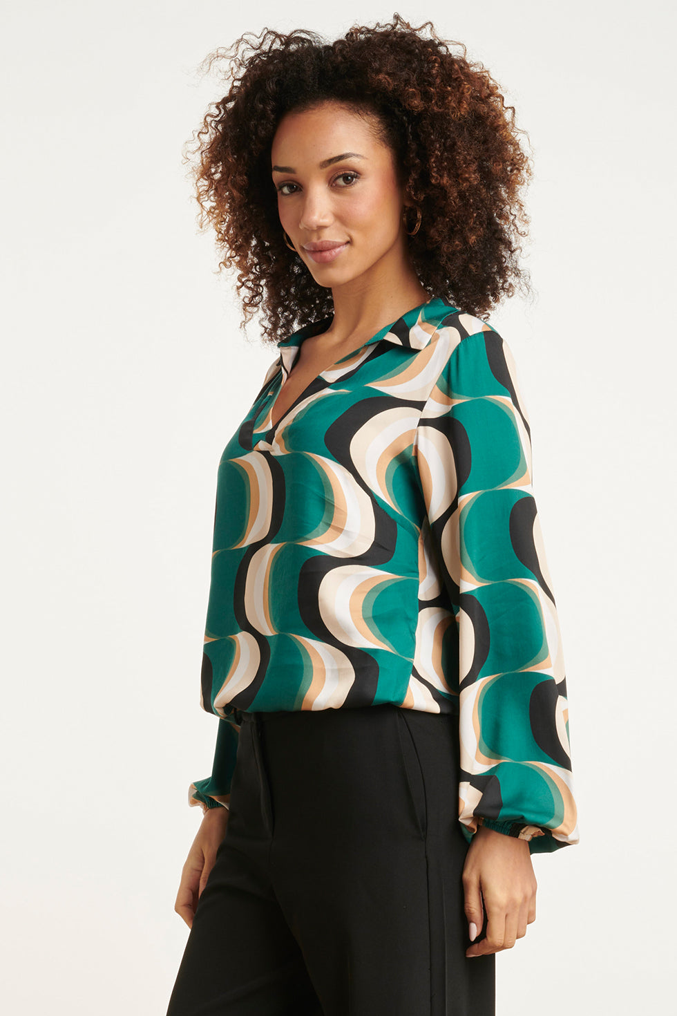 24756 
Retro Graphic Top