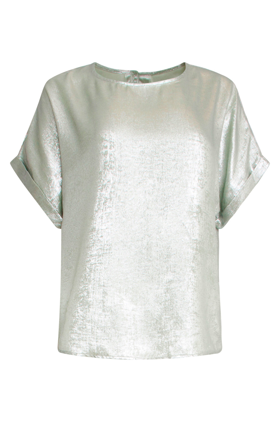 25112 Lichtgroene Metallic Top