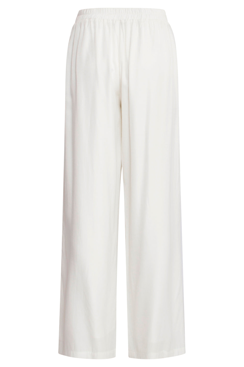 25141 Witte Rayon Satin Broek