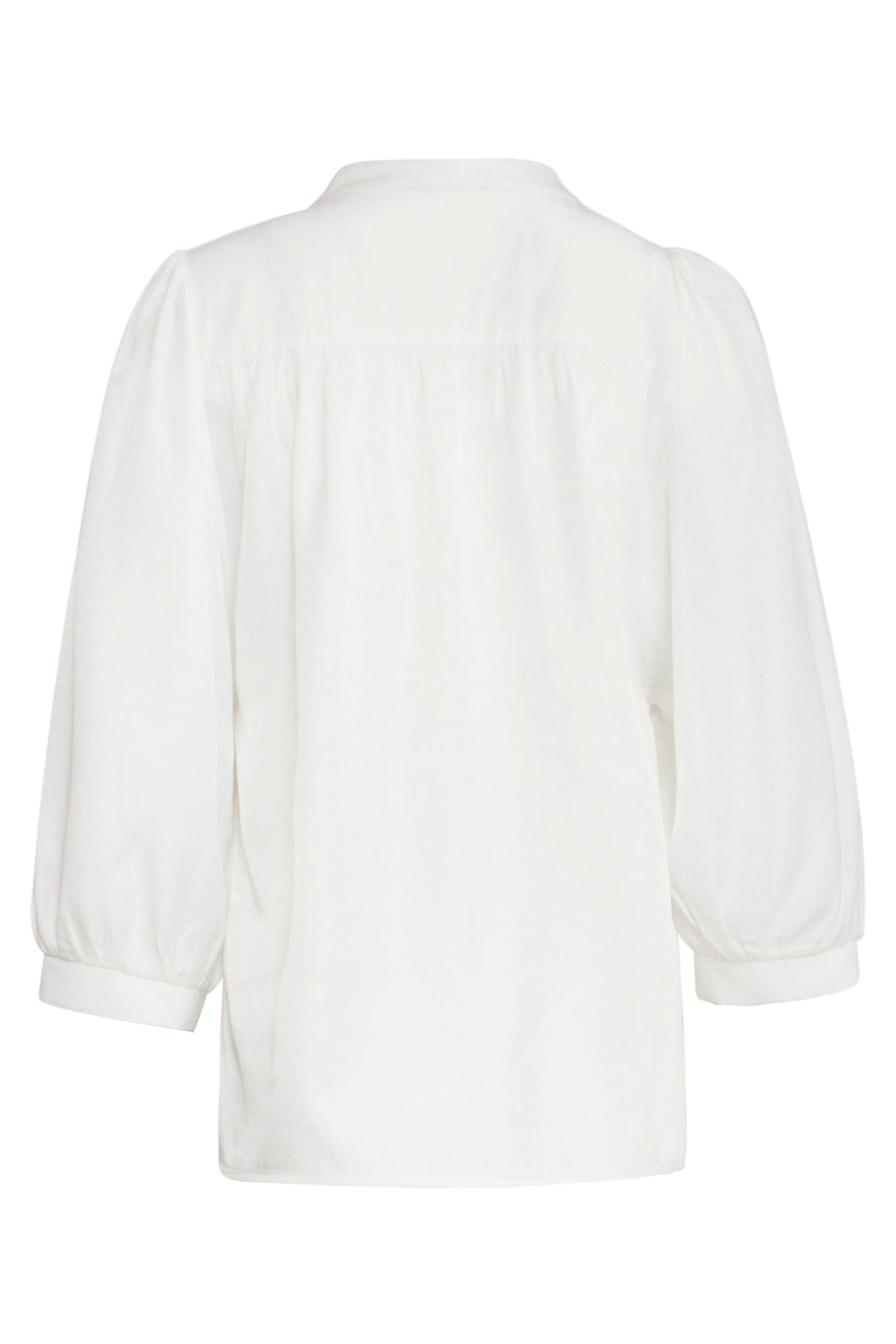 25142 Off-White Rayon Satin Blouse