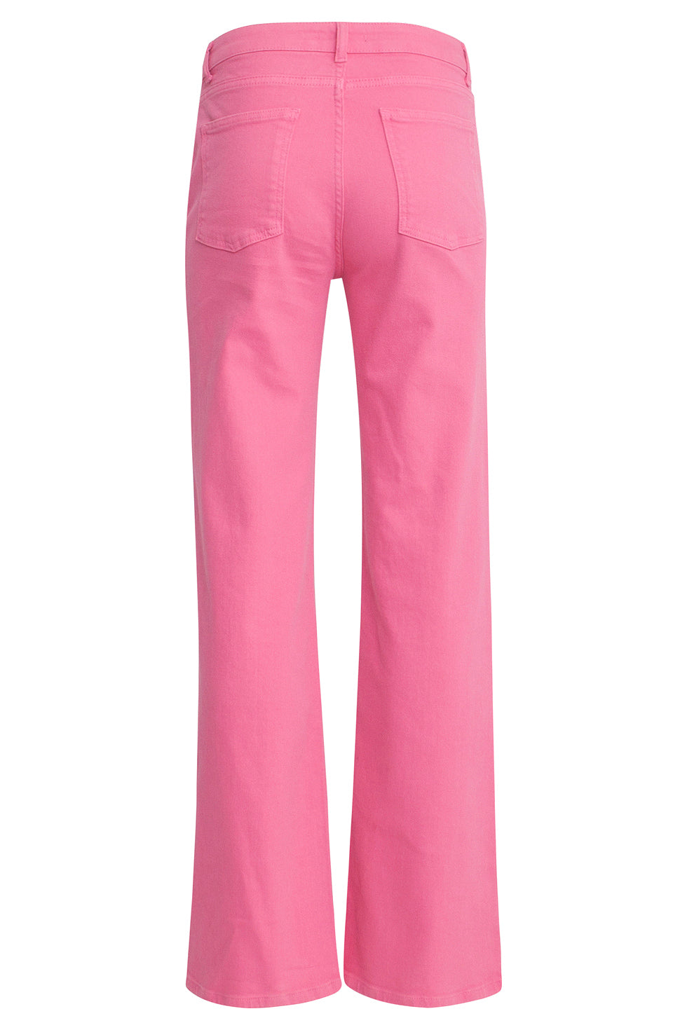 25207 Roze Denim Straight Jeans