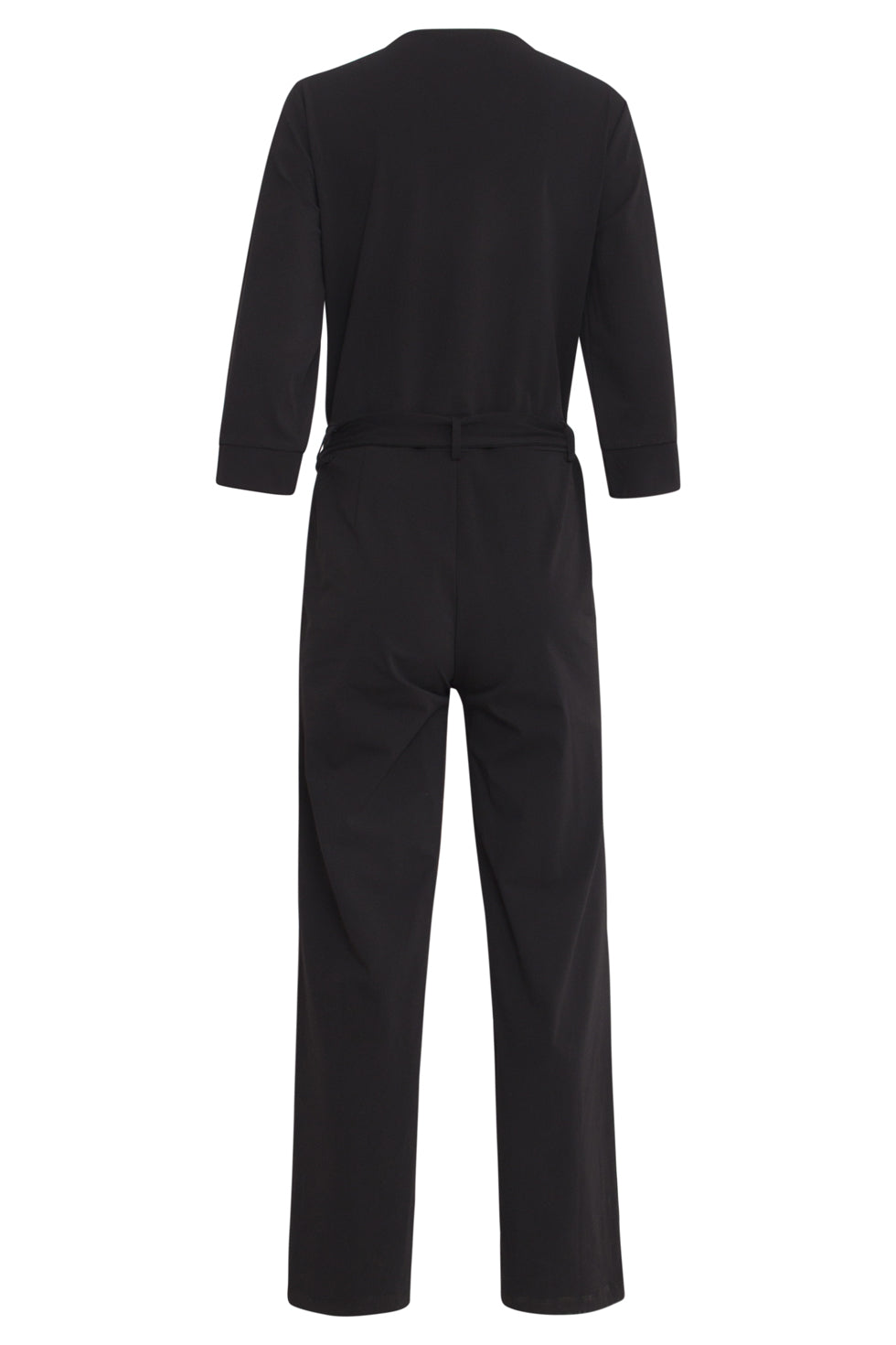 25239 Zwarte Travel Quality Jumpsuit